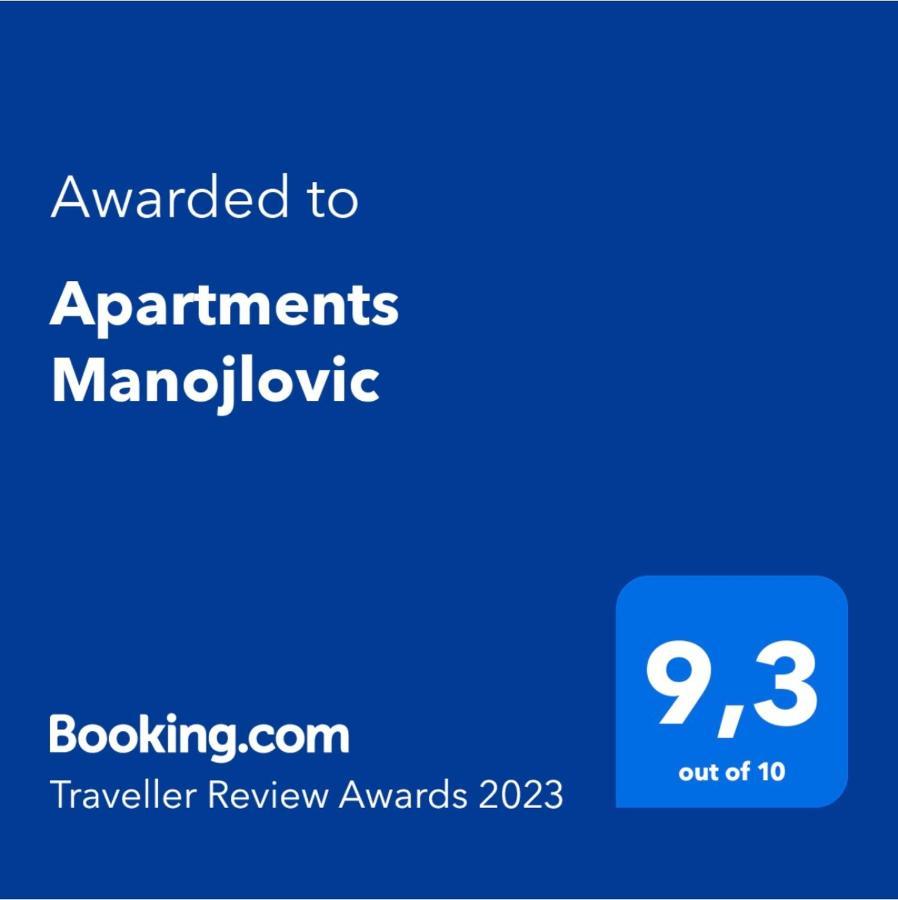 Apartments Manojlovic Budva Ngoại thất bức ảnh